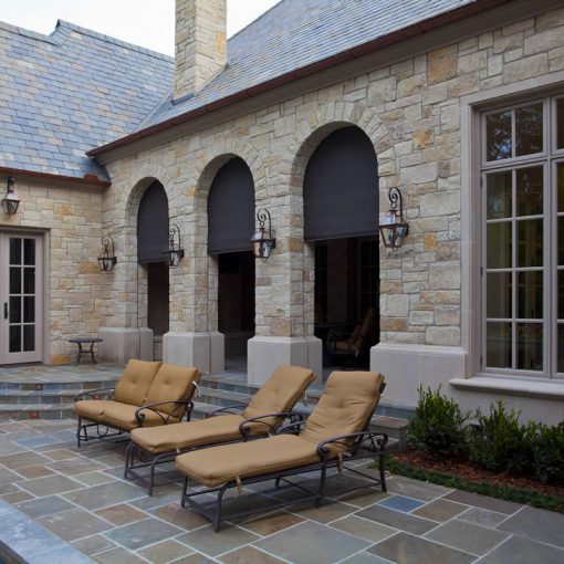 Retractable Screens for patios with arches