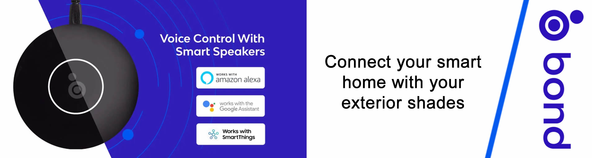 Bond Smart Home Automation For Motorized Exterior Shades
